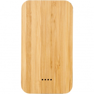 Future 6000 mAh bamboo/fabric wireless power bank