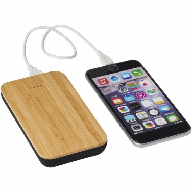 Future 6000 mAh bamboo/fabric wireless power bank