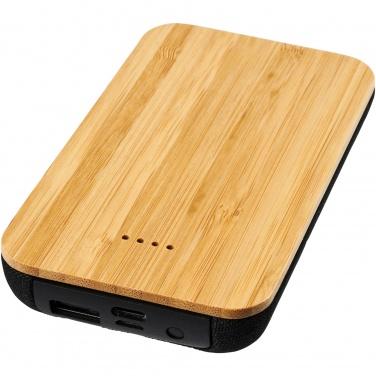 Future 6000 mAh bamboo/fabric wireless power bank