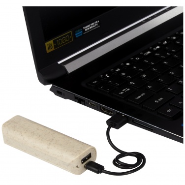 Yoko 1200mAh wheat straw power bank