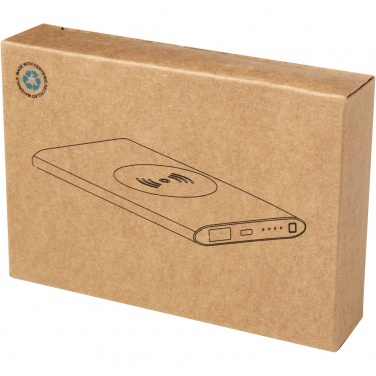 Juice 4000 mAh Type-C recycled aluminium wireless power bank 