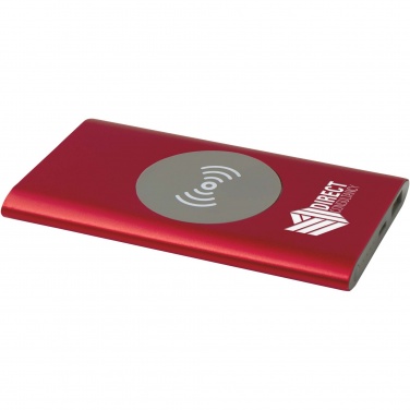 Juice 4000 mAh Type-C recycled aluminium wireless power bank 
