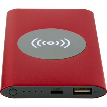 Juice 4000 mAh Type-C recycled aluminium wireless power bank 