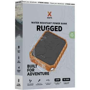 Xtorm XR201 Xtreme 10.000 mAh 20W QC3.0 waterproof rugged power bank with torch