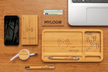 Bamboo 4.000 mAh wireless 5W Powerbank