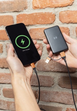 RCS recycled plastic 5.000 mAh 5W wireless powerbank