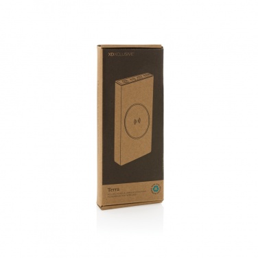 Terra RCS recycled 18W aluminium 10000 powerbank 10W
