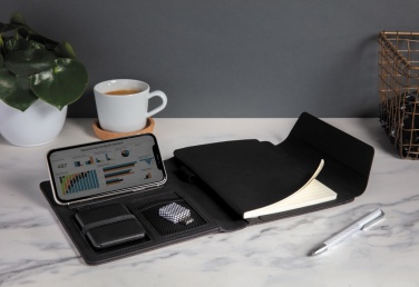 Fiko wireless charging A5 portfolio with powerbank