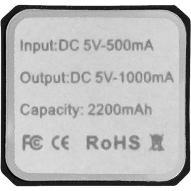 Volt 2200 mAh akupank, must – detailvaade 3