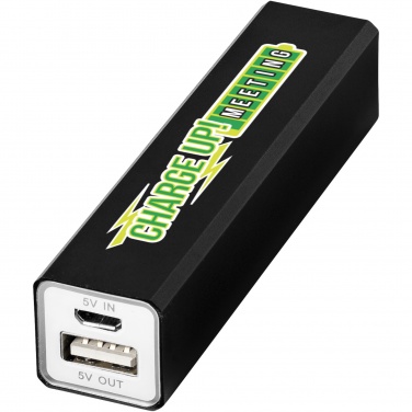 Volt 2200 mAh akupank logoga, must – detailvaade 5