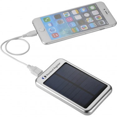 Bask 4000 mAh päikesepaneeliga akupank – detailvaade 6