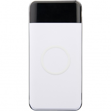 Constant 10 000 mAh juhtmevaba akupank LED-iga, valge – detailvaade 2