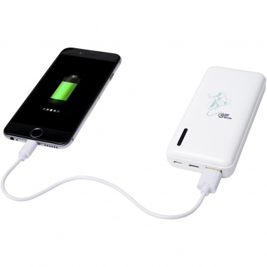 Compress 10 000 mAh suure energiatihedusega akupank logoga – detailvaade 5
