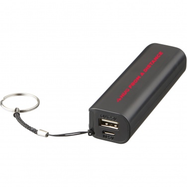 Span 1200 mAh akupank logoga, must – detailvaade 5