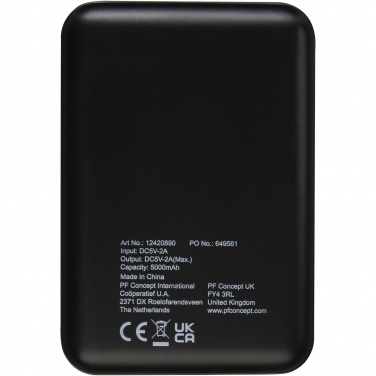 Gleam 5000 mAh üliõhuke valgustusega akupank – detailvaade 3