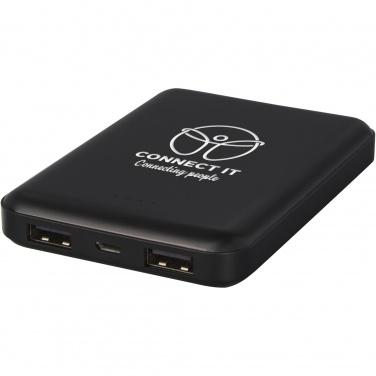 Gleam 5000 mAh üliõhuke valgustusega akupank logoga – detailvaade 6