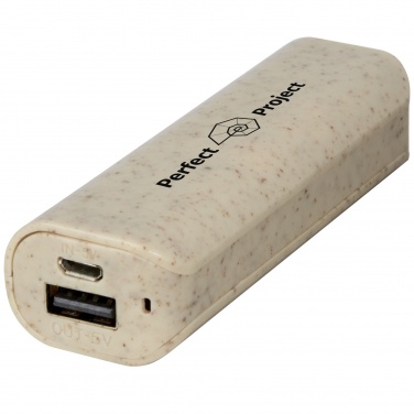 Yoko 1200 mAh nisuõlgedest akupank logoga – detailvaade 3