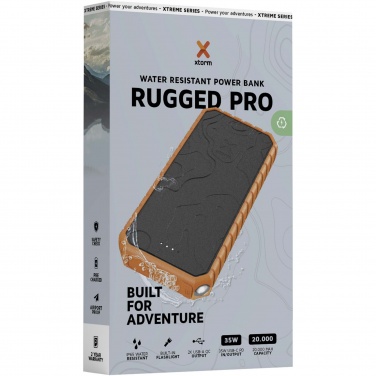 Xtorm XR202 Xtreme 20 000 mAh 35 W QC3.0 veekindel vastupidav akupank taskulambiga – detailvaade 6