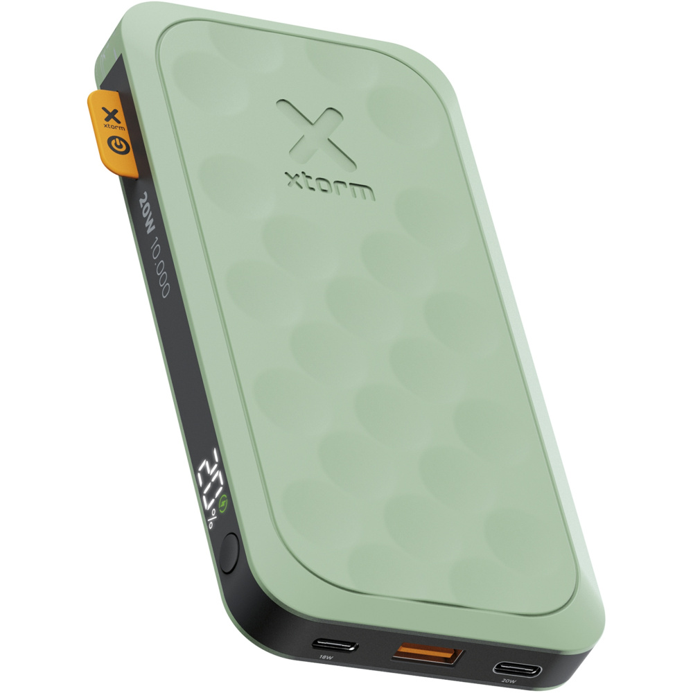 Xtorm FS510 Fuel Series 10 000 mAh 20 W akupank, salveiroheline, värvivariant