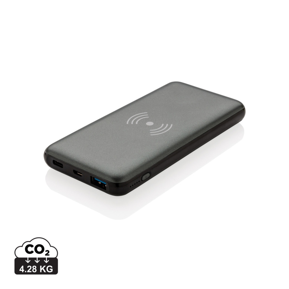 10 000 mAh kiirlaadimine 10 W juhtmeta toitepank koos PD-ga, hall, tootepilt