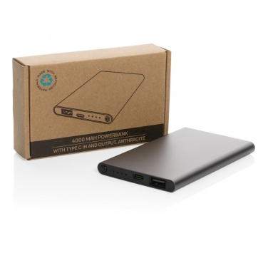 RCS 4000 mAh USB-C akupank taaskasutatud alumiiniumist