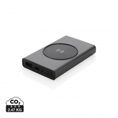 Terra RCS taaskasutatud alumiiniumist 5000 mAh akupank 5W juhtmevaba