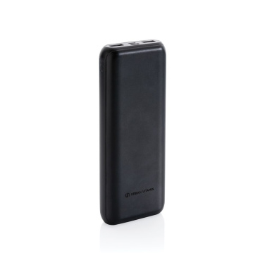 Urban Vitamin Pasadena 20 000 mAh 18W PD toitepank, must, detailvaade (1)