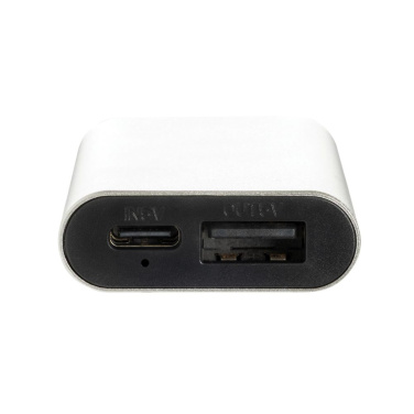1000 mAh võtmehoidja toitepank, hall, detailvaade (3)
