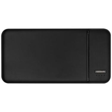 Loop 10 000 mAh taaskasutatud plastist akupank, must, tootepilt, Täiesti must (1)