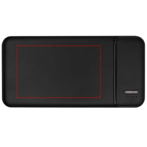 Loop 10 000 mAh taaskasutatud plastist toitepank : Logo asukoht – paneel