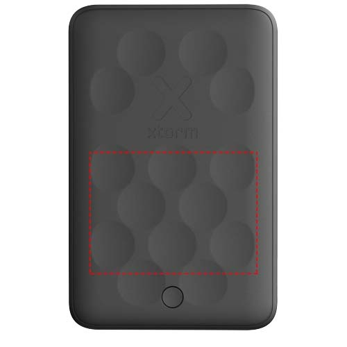 Xtorm FS5W051 5000 mAh magnetiline juhtmevaba akupank: Esikülg · Laser engraving