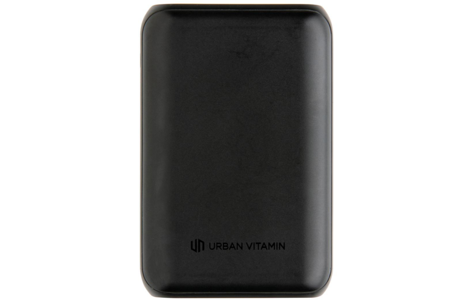 Urban Vitamin Alameda 10 000 mAh 18W PD toitepank: eseme esikülg