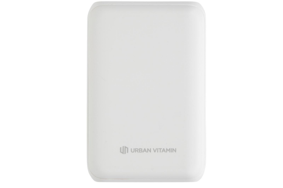 Urban Vitamin Alameda 10 000 mAh 18W PD toitepank: eseme esikülg