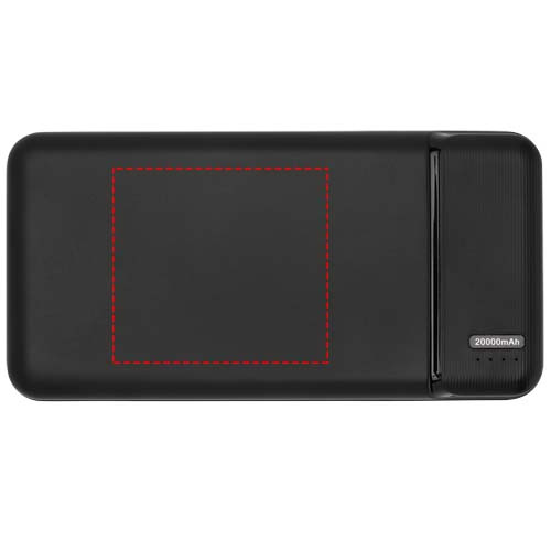 Loop 20 000 mAh taaskasutatud plastist akupank: Panel · Padprint