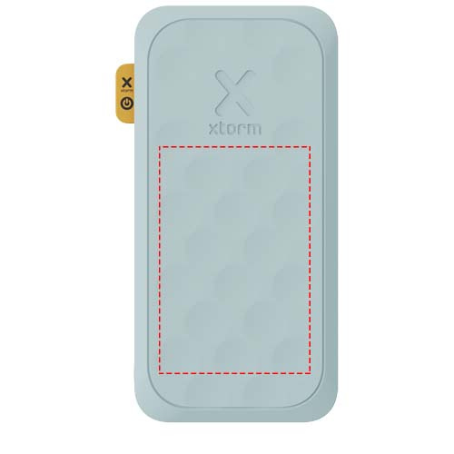 Xtorm FS510 Fuel Series 10 000 mAh 20 W akupank: Esikülg · Laser engraving