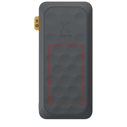Xtorm FS5271 Fuel Series 27 000 mAh 67 W akupank: Esikülg · Laser engraving